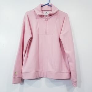 Dudley Stephens Pink Quarter-Zip Pullover